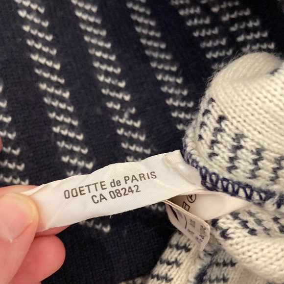 ♥️ HOST PICK ♥️ DEVERNOUS PARIS wool blend navy ladyjacket M - Picture 8 of 14